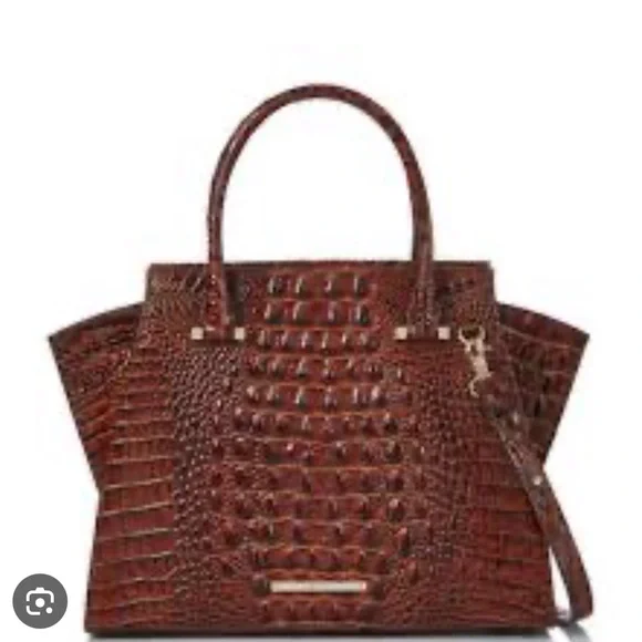 Brahmin Melbourne Collection Priscilla satchel in excellent condition - Picture 2 of 12